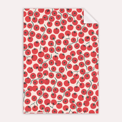 Tomatoes Gift Wrap | Heirloom Tomato Wrapping Paper Sheets