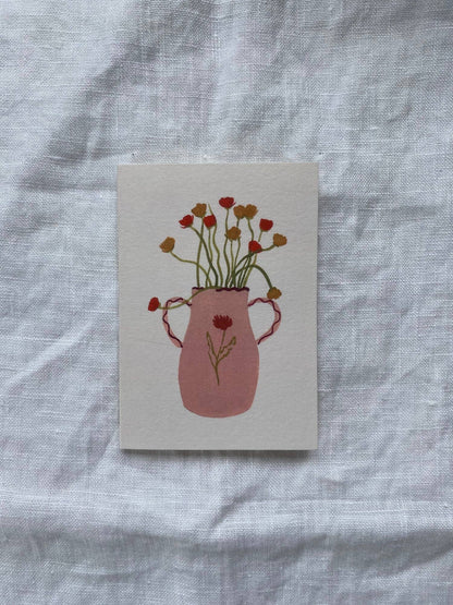 Ranunculus Mini Art Card