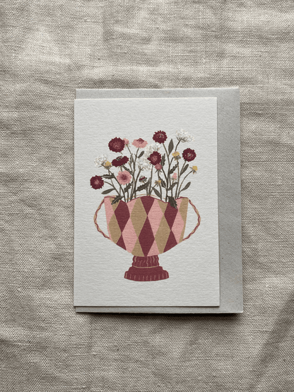 Scabiosa Mini Art Card