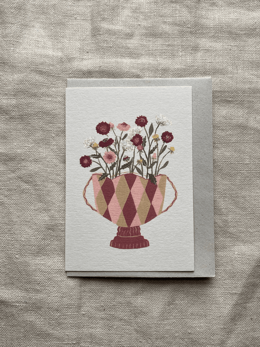 Scabiosa Mini Art Card