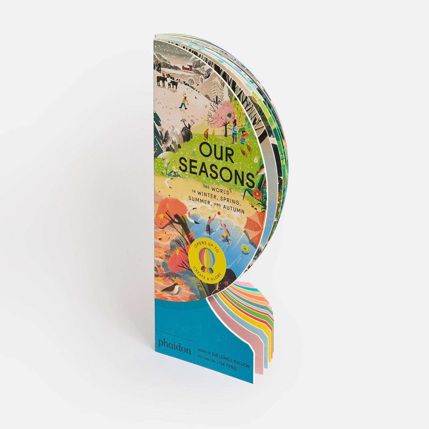 Our Seasons: The World in Winter Spring Summer and Autumn Childrens Book Globe