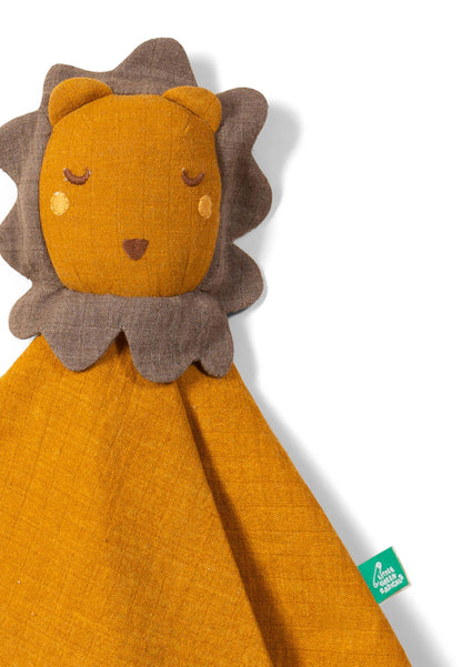 Golden Lion Organic Baby Comforter Toy