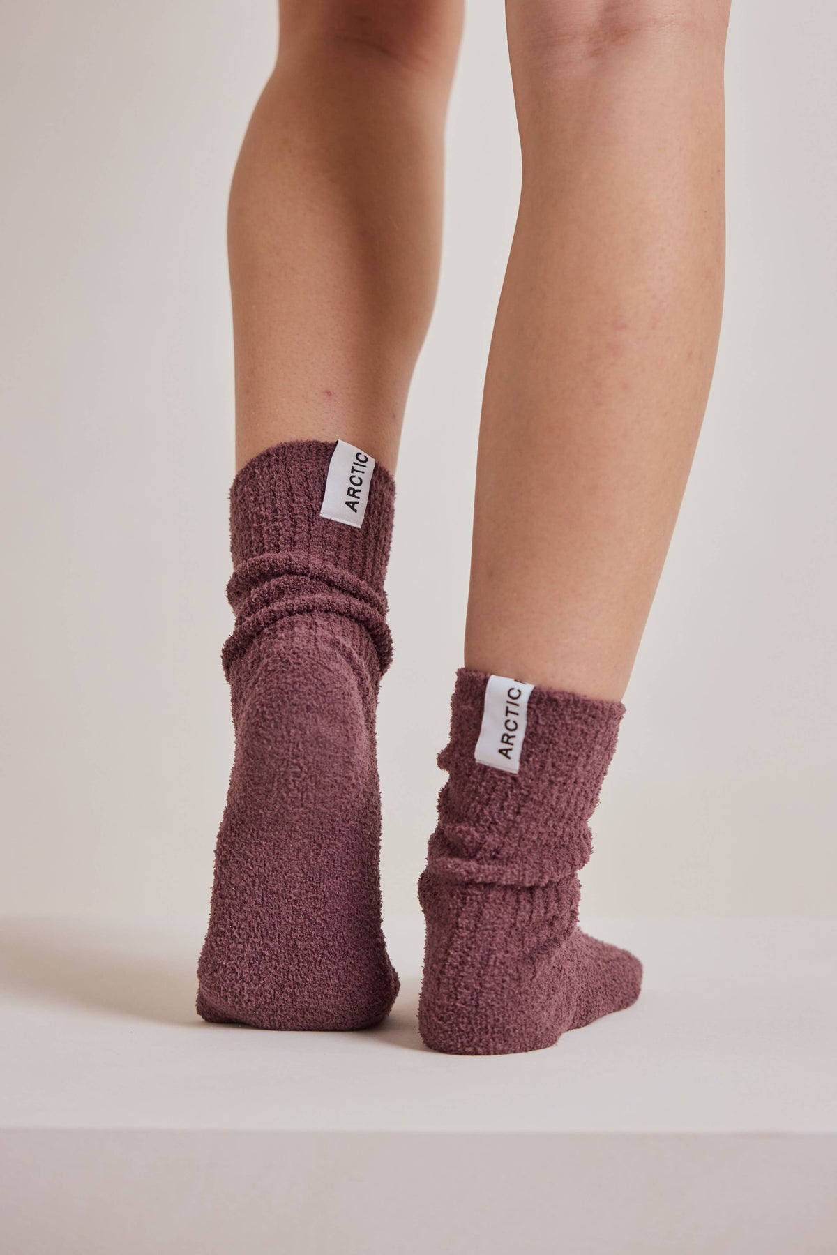 Cocoa Powder Cosy Socks - Made from 100% Recycled Plastic Bottles - AW26