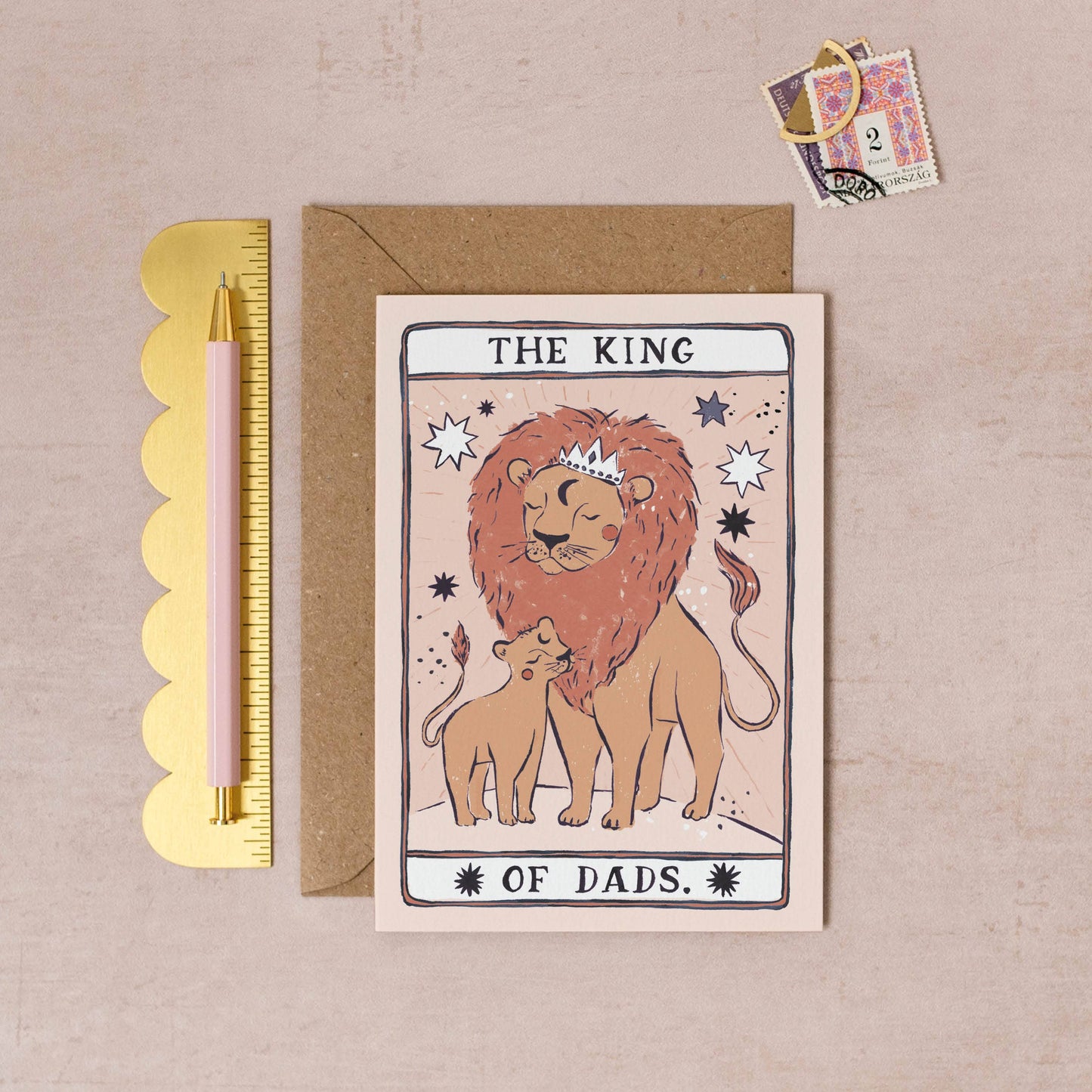 King of Dads Card Father's Day Card