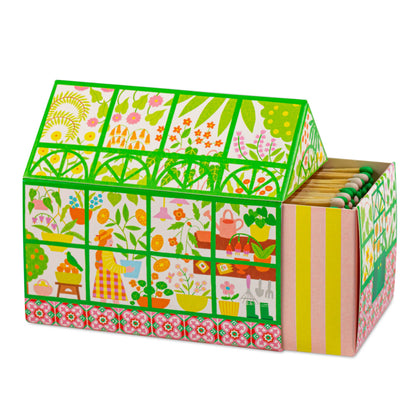 The Green House Matches Matchboxes