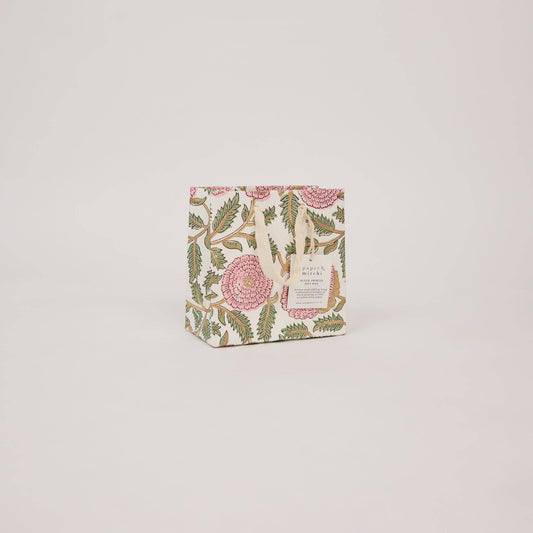 Marigold Blush Small Block Printed Gift Bags