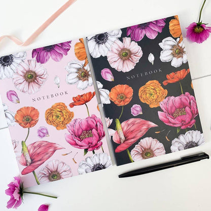 Floral Brights - Pack of 2 A5 Notebooks