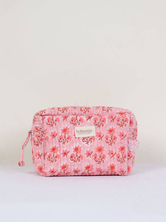 Medium Posie Washbag, Vintage Pink