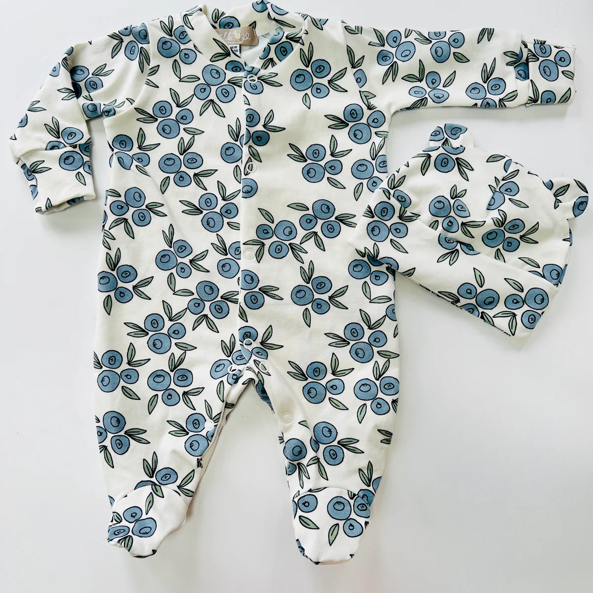 Baby Hats Blueberry Organic Cotton 0-3 Months