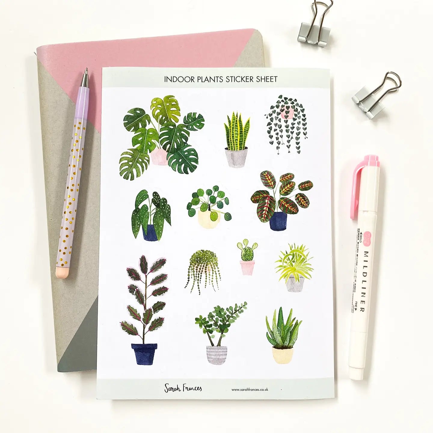 Botanical Sticker Sheets