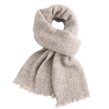 Teddy Super Soft Cosy Scarf, Cream