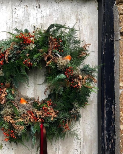 The Hedgerow Fresh Door Wreath