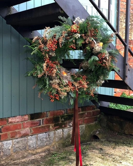 The Hedgerow Fresh Door Wreath