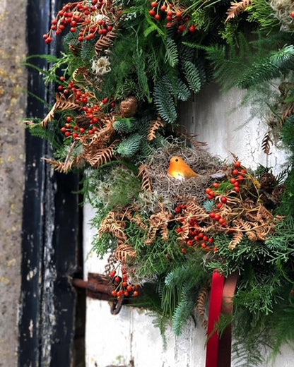 The Hedgerow Fresh Door Wreath