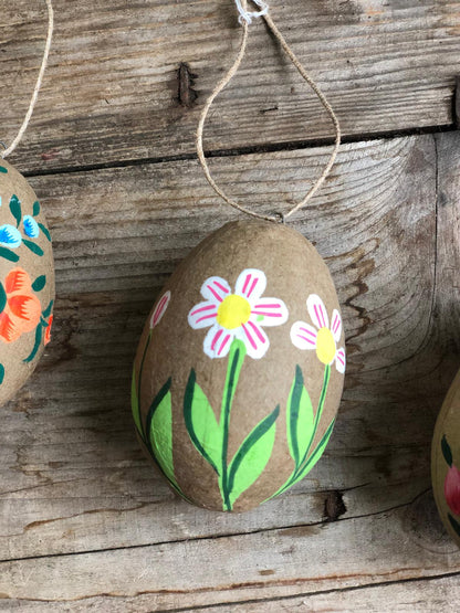 Kashmiri Hand Painted Easter Egg Decoration